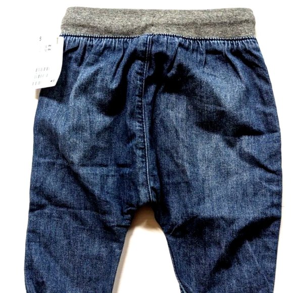 H&M Rib-Waist Jogger Pants for Baby Boys Jeans Loose Pull-On 12-18 Month… - Picture 4 of 6
